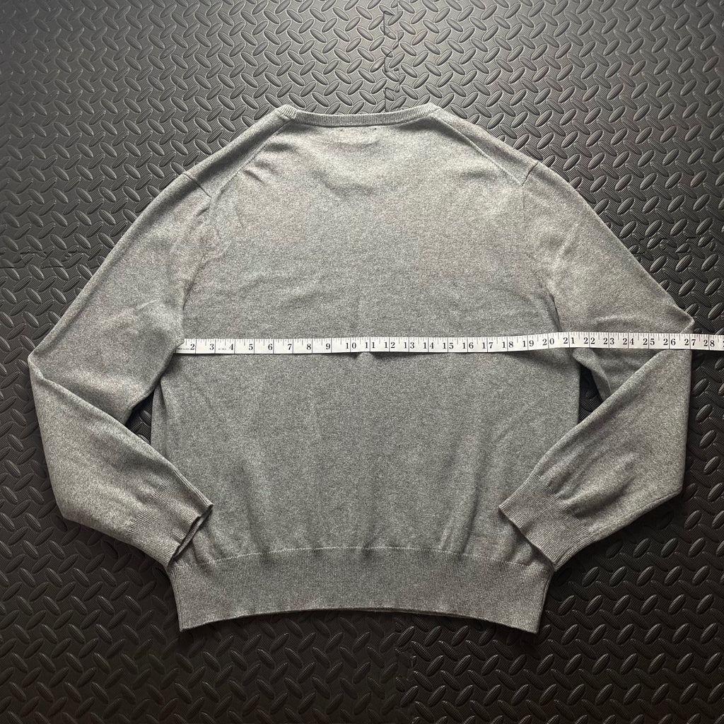 Ralph Lauren Grey Crewneck Jumper | Men’s Classic Fit L / 3781