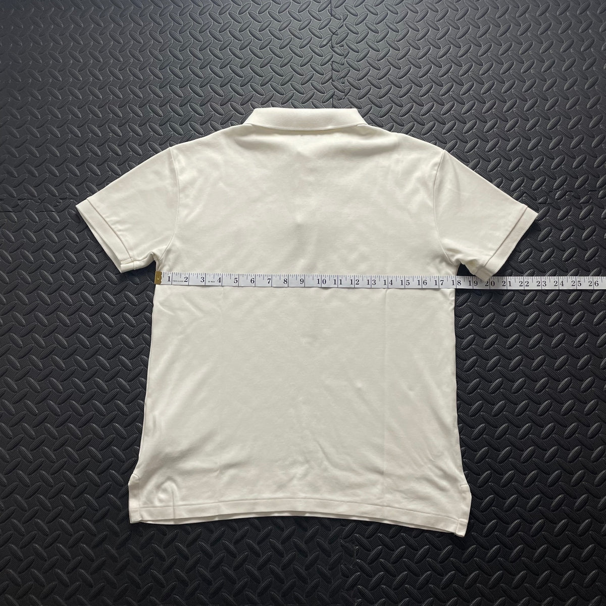 Ralph Lauren Cream White Polo Shirt | Men’s Slim Fit S / 3757
