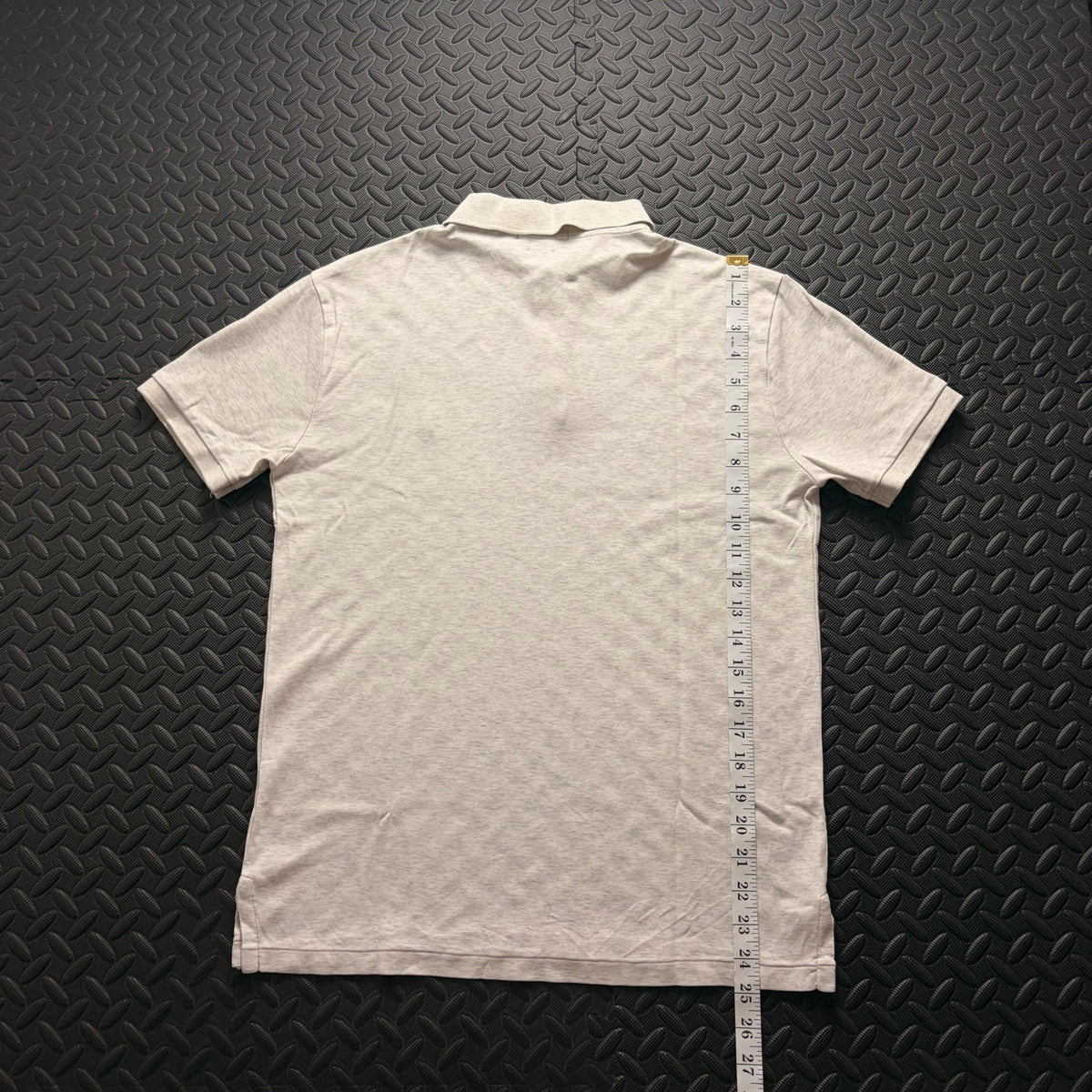 Ralph Lauren Cream Polo Shirt | Men’s Slim Fit M / 3837