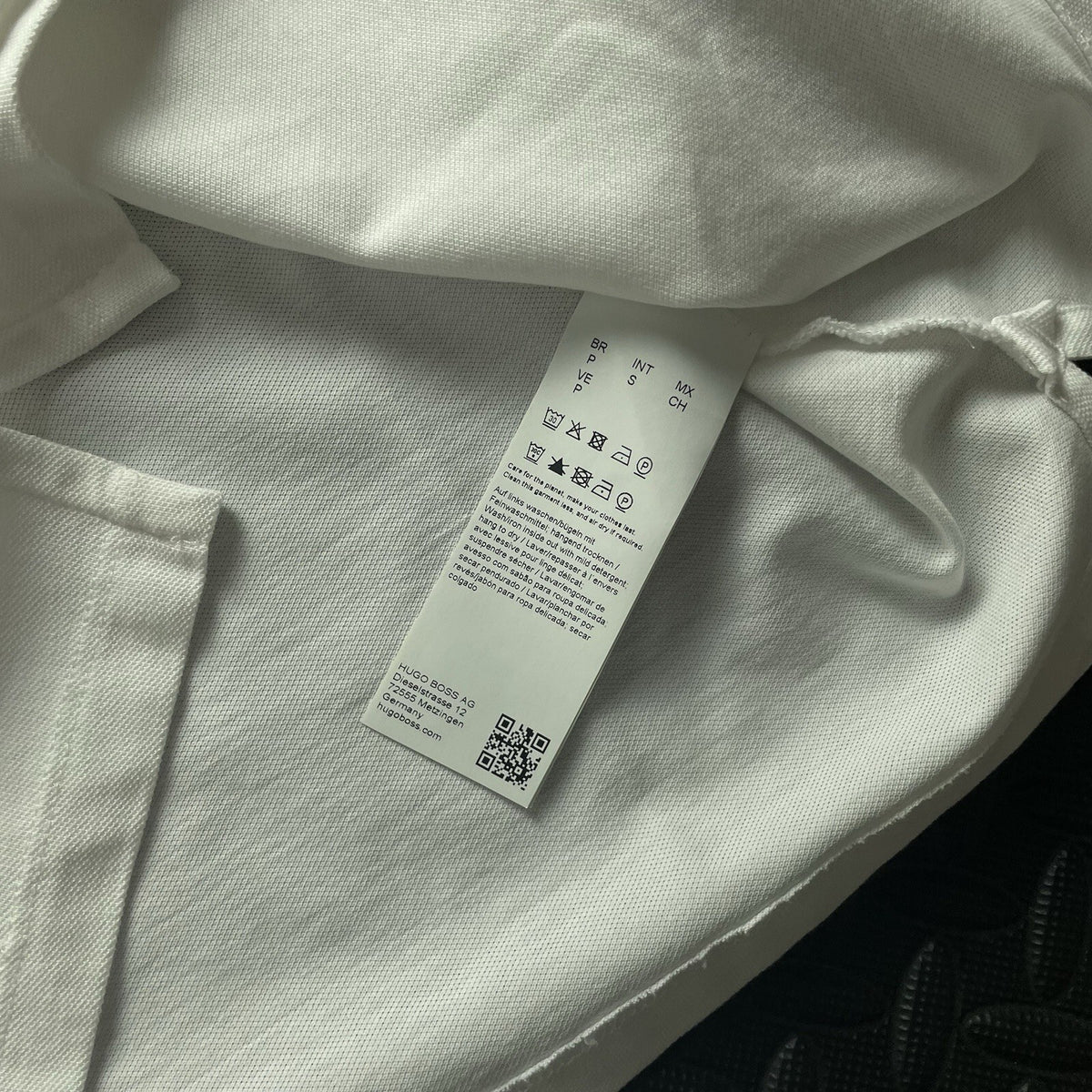 Hugo Boss White Polo Shirt | Men’s Slim Fit S