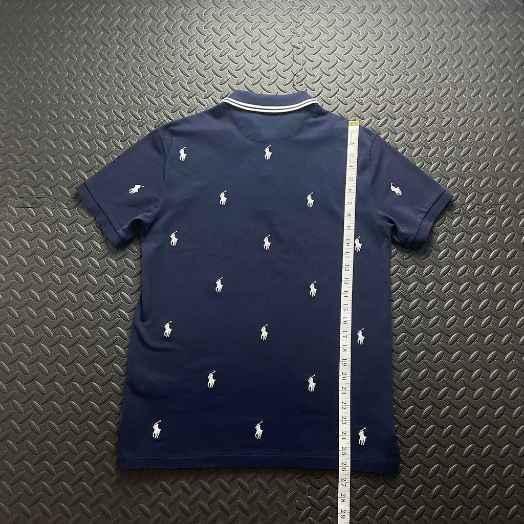 Ralph Lauren Navy Blue Polo Shirt | Men’s Slim Fit M