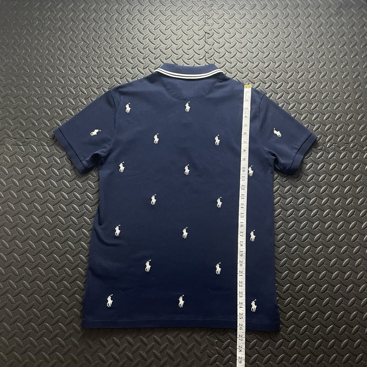 Ralph Lauren Navy Blue Polo Shirt | Men’s Slim Fit M
