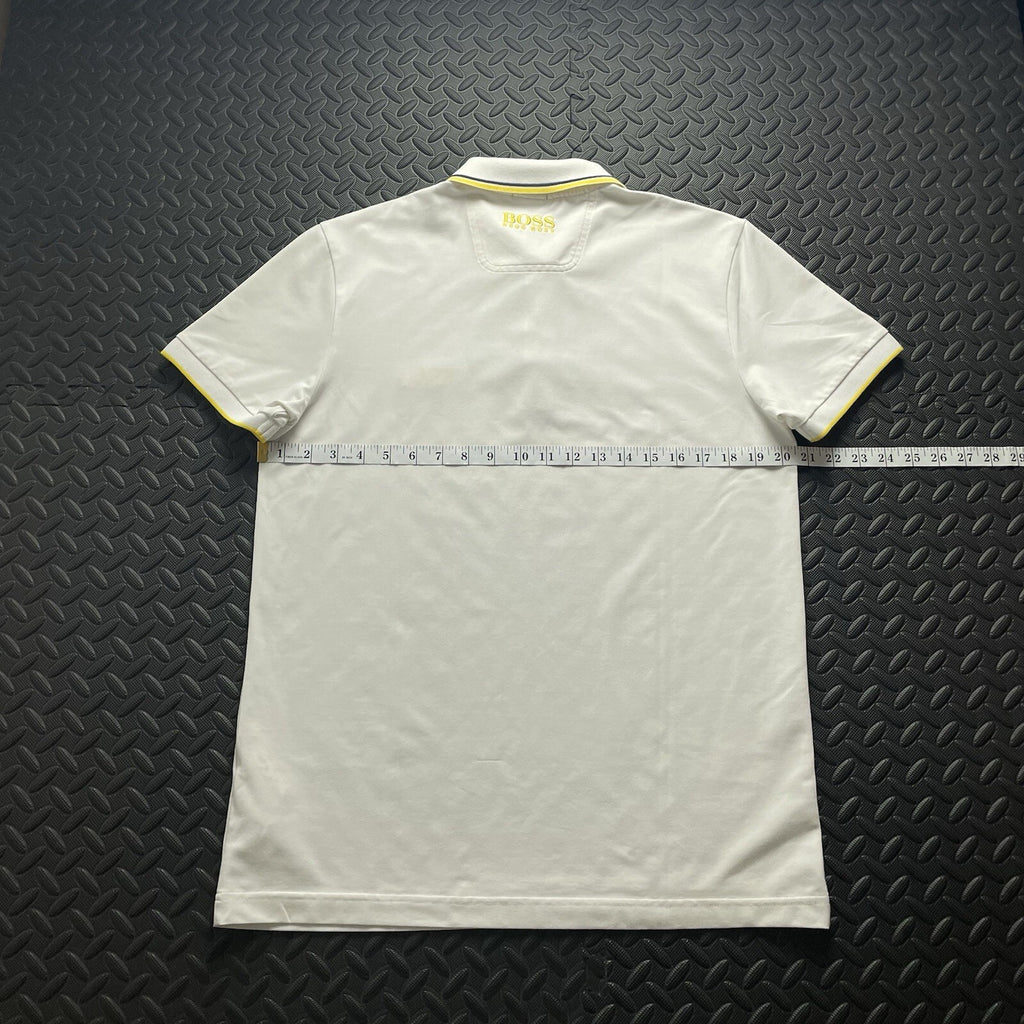 Hugo Boss White Polo Shirt | Men’s Classic Fit M / 2995