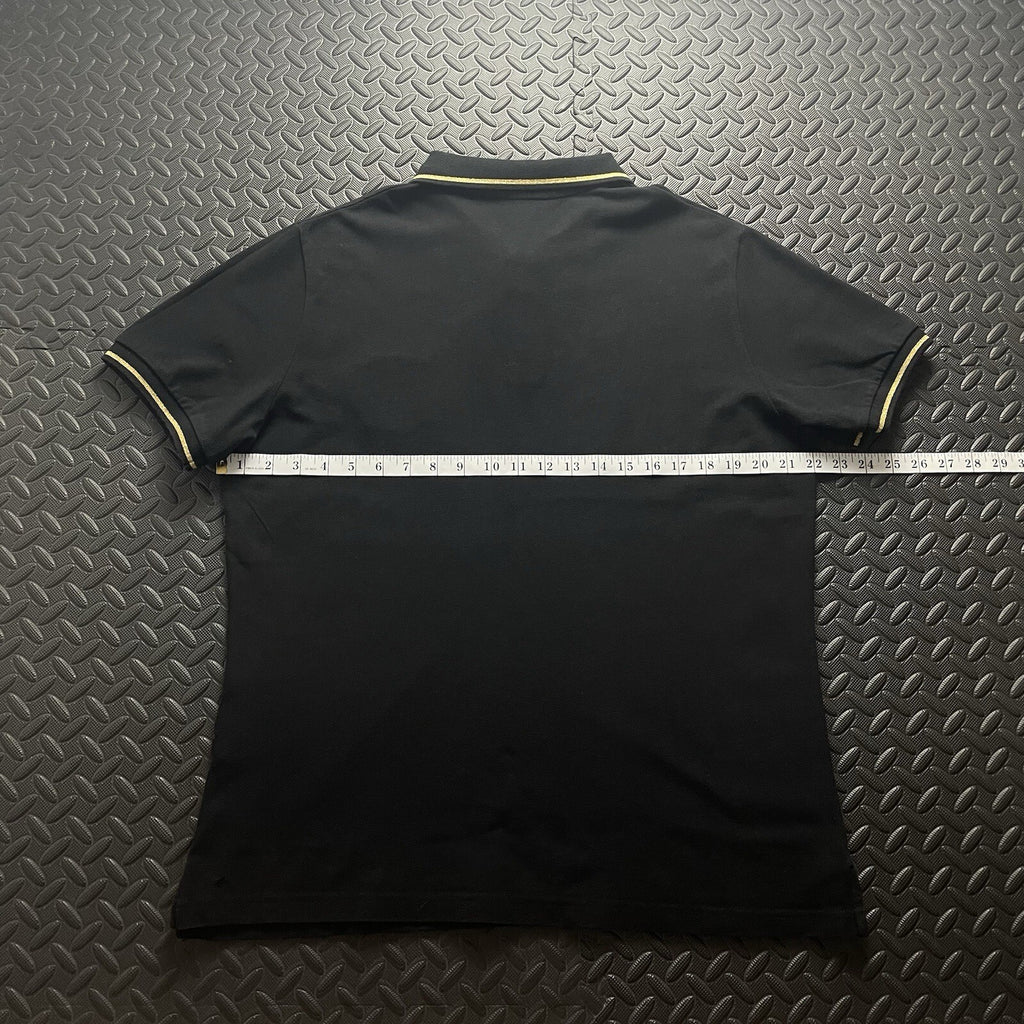 Versace Black Polo Shirt | Men’s Classic Fit M / 2877