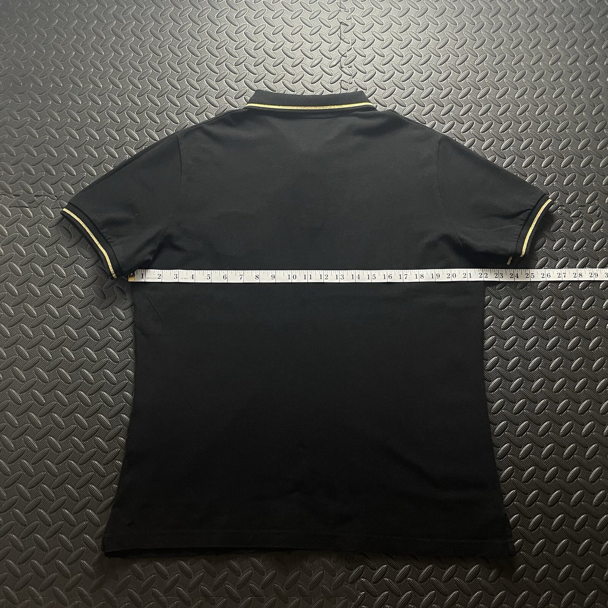 Versace Black Polo Shirt | Men’s Classic Fit M / 2877