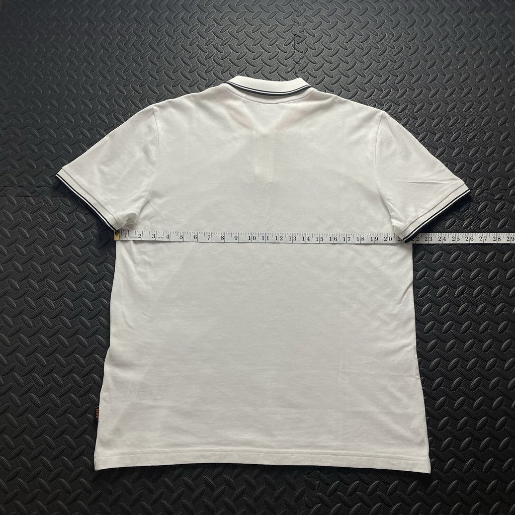 Hugo Boss White Polo Shirt | Men’s Classic Fit M