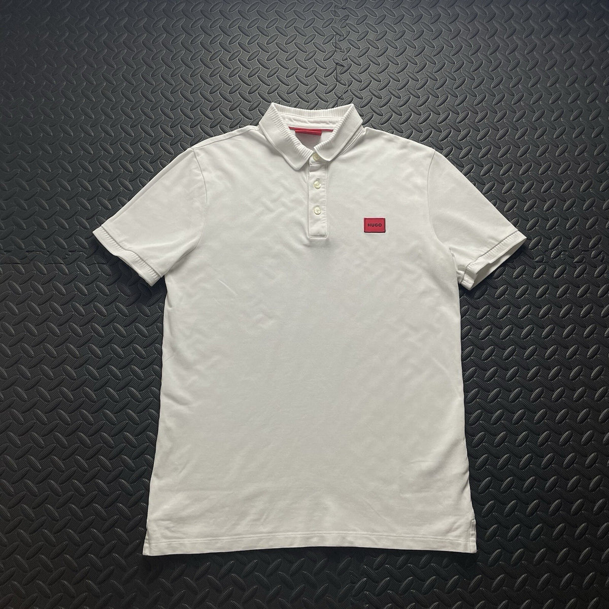 Hugo Boss White Polo Shirt | Men’s Slim Fit S / 3273