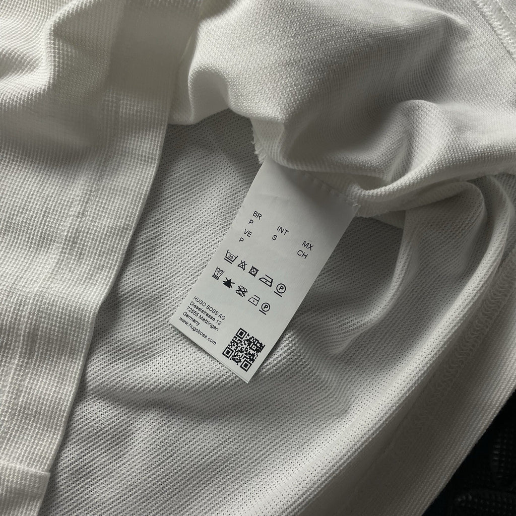 Hugo Boss White Polo Shirt | Men’s Classic Fit S