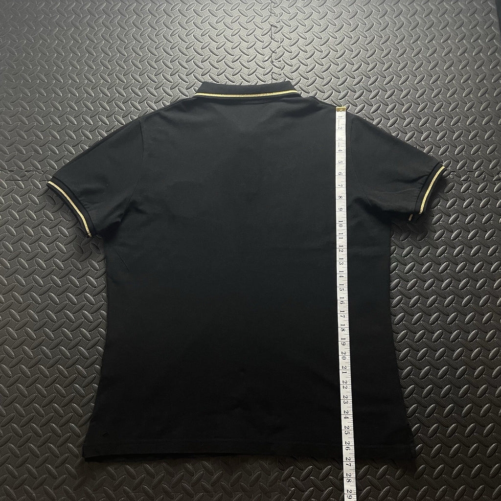 Versace Black Polo Shirt | Men’s Classic Fit M / 2877